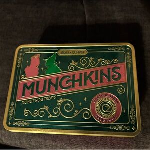Dunkin Donuts Limited Edition Wicked Collab munchkins Decorative Tin